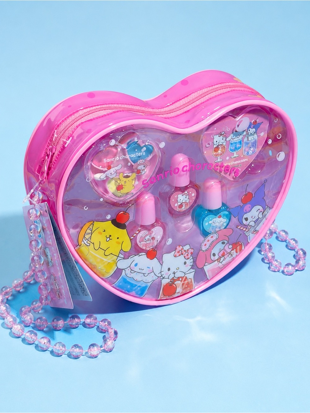 Hello Kitty Bag Sanrio‎ Characters Fruit Soda Makeup Set Shoulder Cosmetic Bag